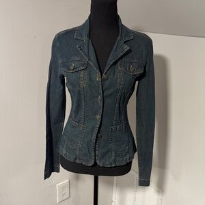Dizzy Lizzy Blue Denim Jacket